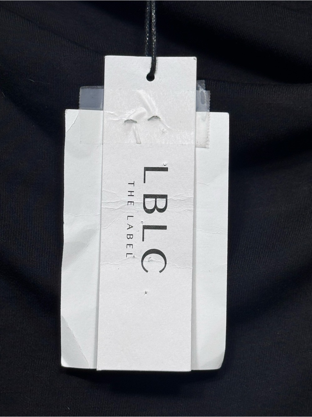 LBLC the label Ferris Draped Midi Skirt in a black nwt size small - Picture 4 of 11